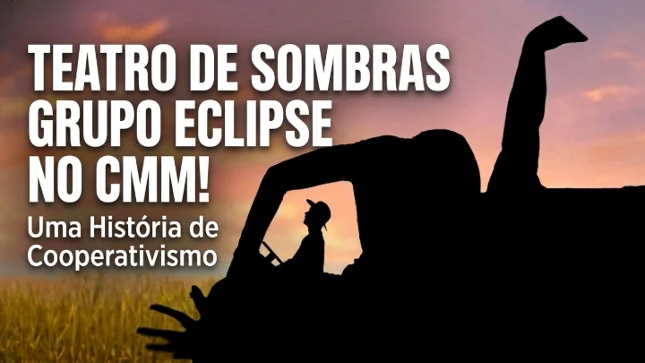 Teatro de sombras do Grupo Eclipse no Cresol Manager Meeting